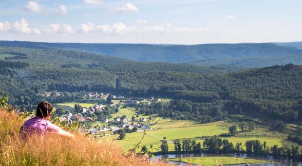Panorama sur l'Ardenne