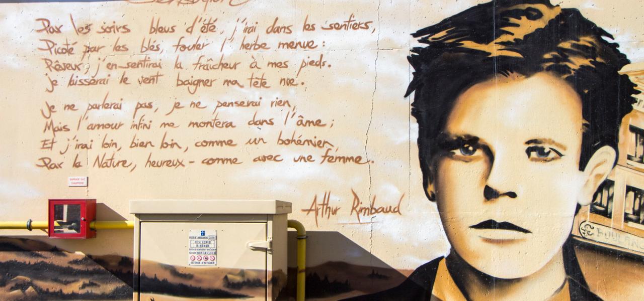 Portrait du poète Arthur Rimbaud